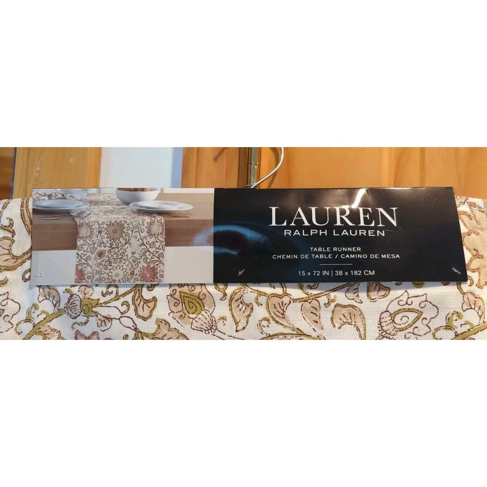 NEW Beautiful Decorative Lauren Ralph‎ Lauren 15 x 72